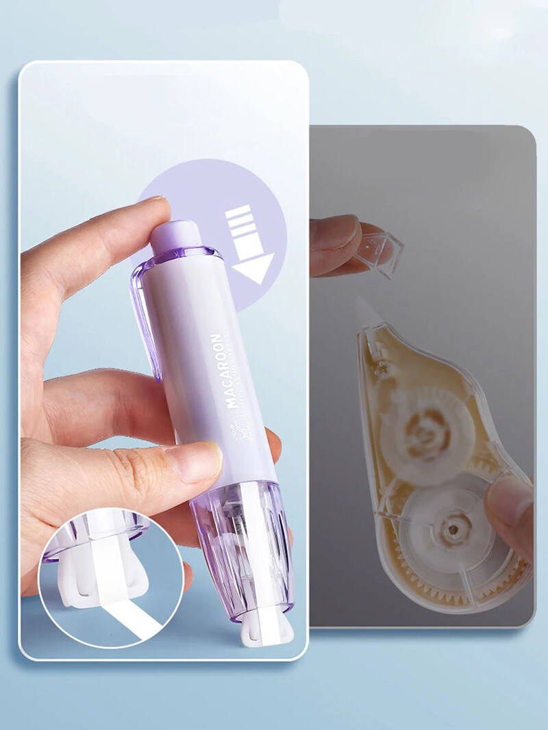 Kreativitás Nagy kapacitású sajtójavító szalag Diákíró-javító eszköz Irodaszerek Iskolai irodaszerek