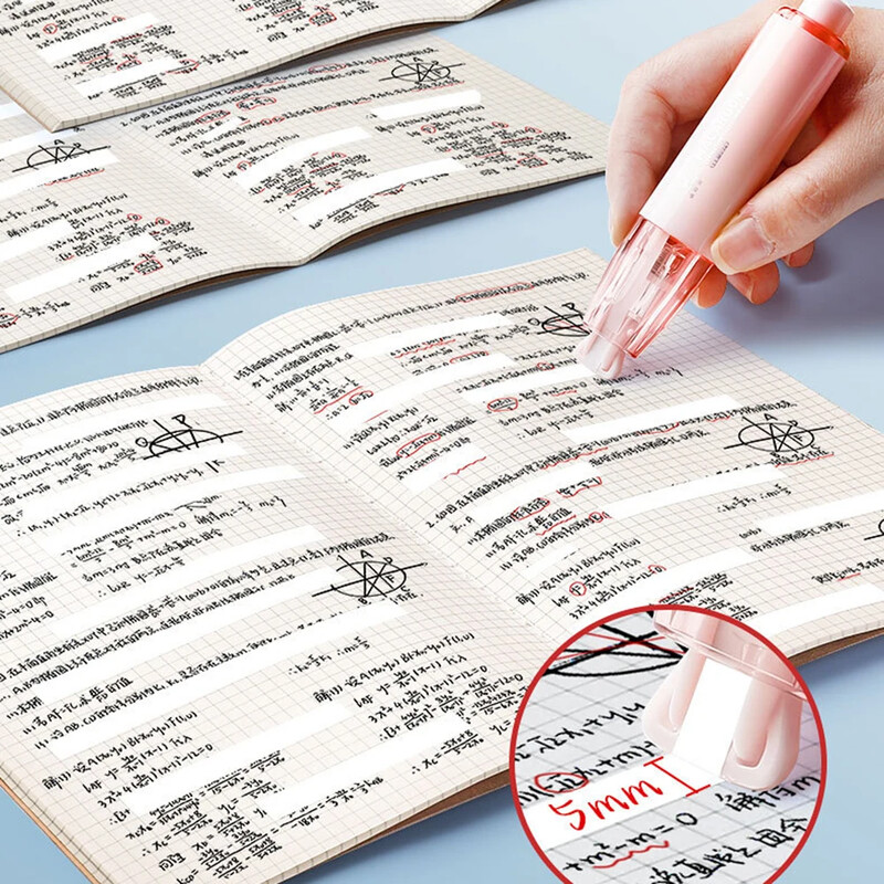 Kreativitás Nagy kapacitású sajtójavító szalag Diákíró-javító eszköz Irodaszerek Iskolai irodaszerek