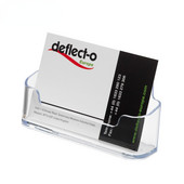 1 kom. Prozirna stolna polica Kutija za pohranu Stalak za izlaganje Akrilna plastika Prozirna stolna ploča Držač posjetnica Postavite držač kartice