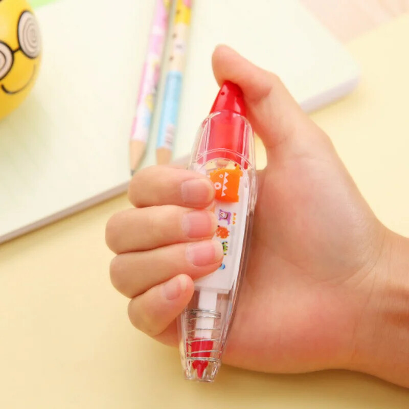 Aranyos rajzfilm korrekciós szalag Kawaii állatok Kutyatípus Dekoratív korrekciós szalag napló Írószer iskolai kellék diák barkácsoláshoz