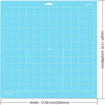 Подложка за рязане за Cricut, подложка за рязане 12x12 (StandardGrip, LightGrip, StrongGrip, FabricGrip) за Cricut Explore Air 2/Air/One
