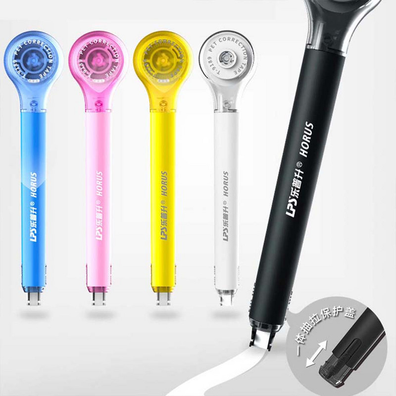 Kawaii Correction kreatív toll alakjavító szalag Aranyos színes javítószalag hibajavító eszközök Irodaszerek 5mm*6m