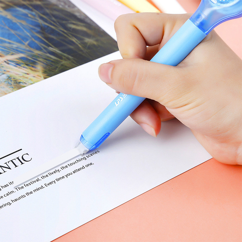 Kawaii Correction kreatív toll alakjavító szalag Aranyos színes javítószalag hibajavító eszközök Irodaszerek 5mm*6m