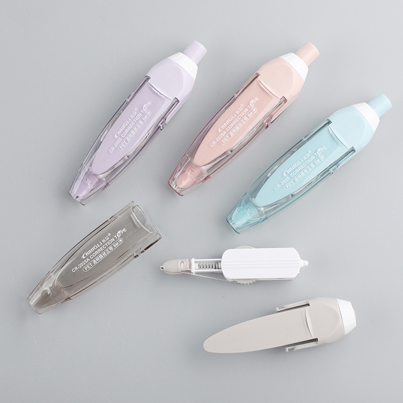 Journamm 5mm*6m diákjavító szalag hiba radír Írható matrica Toll típusú cserélhető utántöltő Kreatív iskolai írószerek