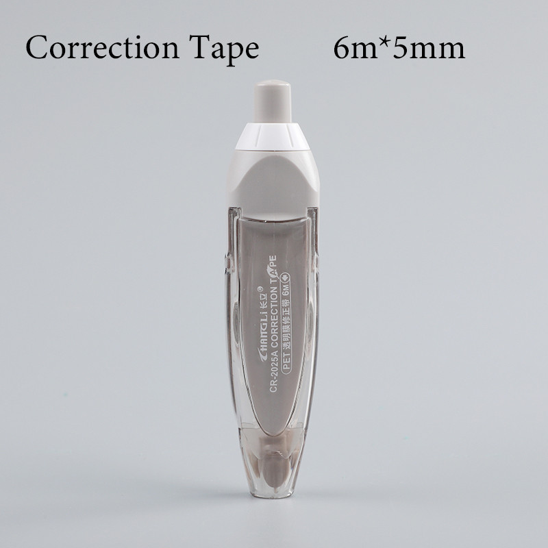 Journamm 5mm*6m diákjavító szalag hiba radír Írható matrica Toll típusú cserélhető utántöltő Kreatív iskolai írószerek