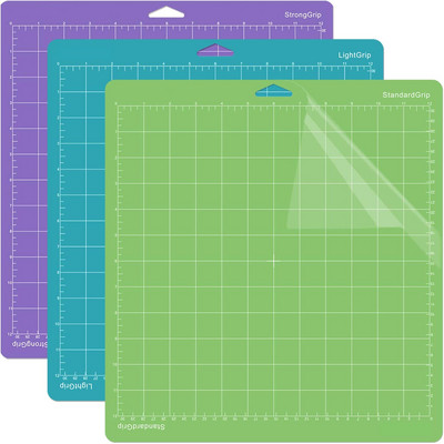 12x12 inča Razne podloge za rezanje za Cricut Istražite Air 2/Air/One/Maker 12X12 inča Ljepljive podloge za rezanje Zamjenski dodaci