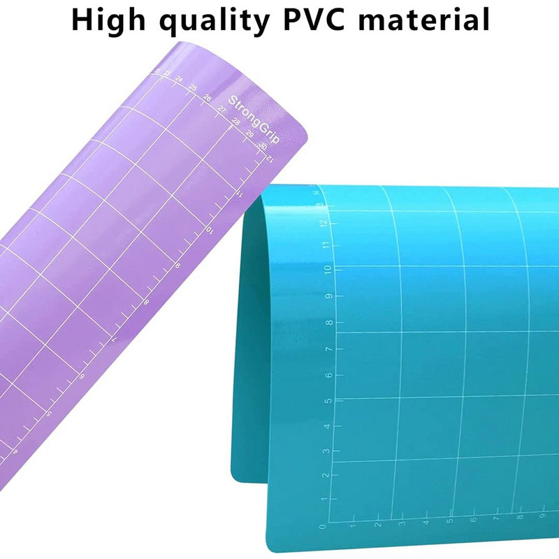 12x12 hüvelykes különféle vágószőnyegek Cricut Explore Air 2/Air/One/Maker 12x12 hüvelykes ragadós vágószőnyegek cseretartozékaihoz