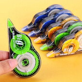 3 db/doboz 8M hosszúságú fehér korrekciós szalag Kawaii nagy kapacitású, hatékony szalag tanulói írószer iskolai irodaszerek számára