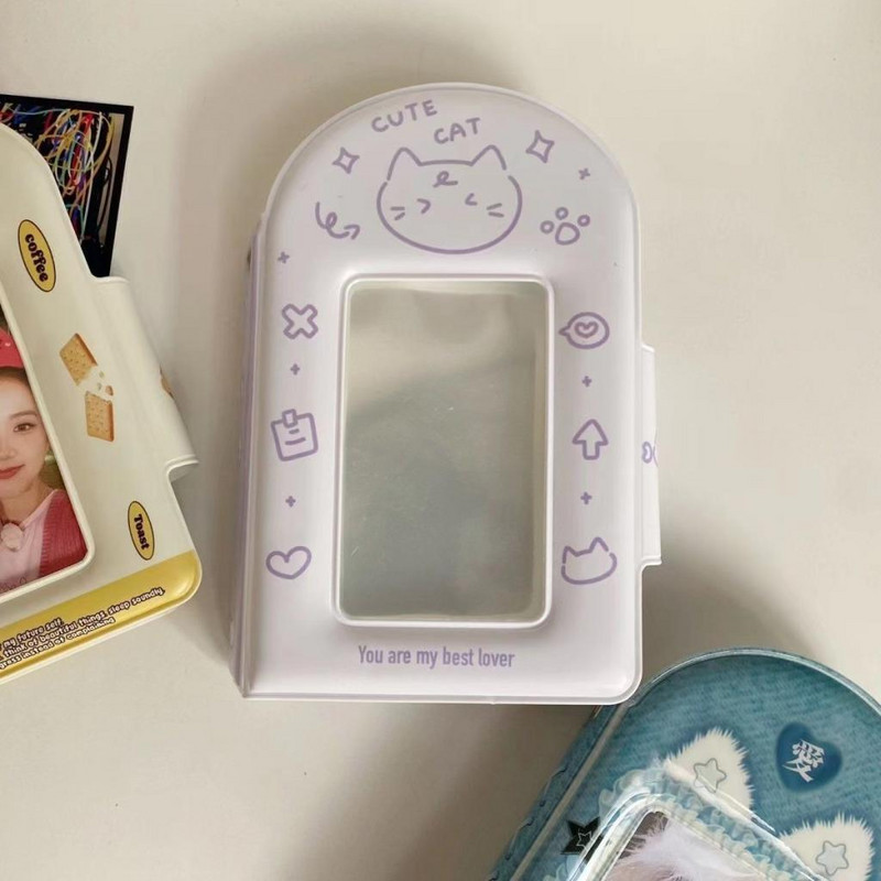 Steve Cute Matte reggeli kenyér 3 hüvelykes egypaneles fotókártya-rendező