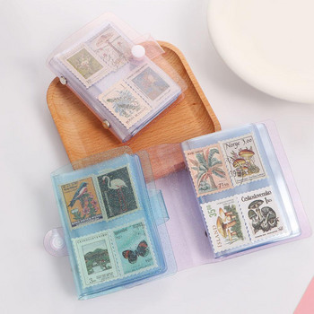 Χαριτωμένα 3 ιντσών LOMO Cards Binders Albums Card Στοκ Διαφανές Glitter Άλμπουμ φωτογραφιών Instax Κάτοχος κάρτας άλμπουμ Μίνι άλμπουμ φωτογραφιών