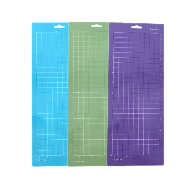 3 csomagos gravírozógép alaplemez vágószőnyeg Cricut Joy Cricut/cameo 4-hez ragasztós PVC vágószőnyegekkel