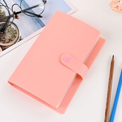 Album za kolekciju od 100 novčanica velikog kapaciteta, otporan na prašinu, knjiga za pohranu novca u korejskom stilu, vodootporna knjiga za pohranu u džepu s unutarnjim listovima