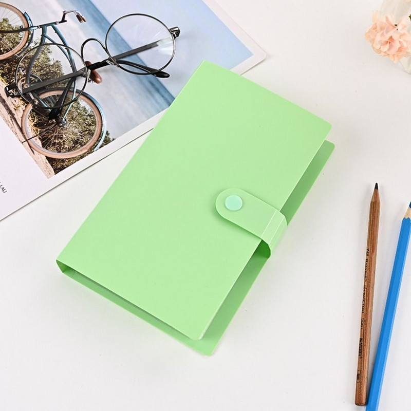 Album za kolekciju od 100 novčanica velikog kapaciteta, otporan na prašinu, knjiga za pohranu novca u korejskom stilu, vodootporna knjiga za pohranu u džepu s unutarnjim listovima