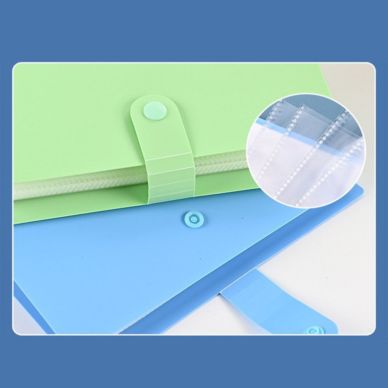 Album za kolekciju od 100 novčanica velikog kapaciteta, otporan na prašinu, knjiga za pohranu novca u korejskom stilu, vodootporna knjiga za pohranu u džepu s unutarnjim listovima