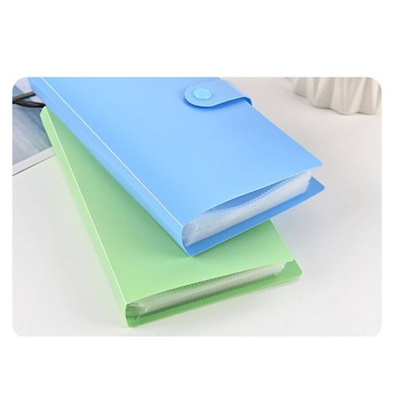 Album za kolekciju od 100 novčanica velikog kapaciteta, otporan na prašinu, knjiga za pohranu novca u korejskom stilu, vodootporna knjiga za pohranu u džepu s unutarnjim listovima