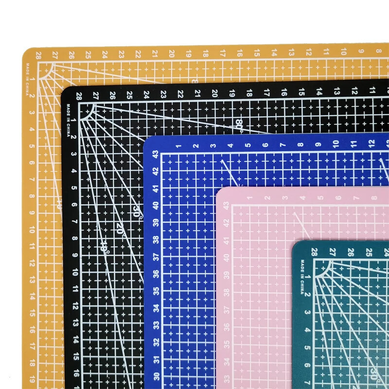 A4-es A3-as vágószőnyeg kulturális és oktatási eszköz Kétoldalas vágólap művészeti gravírozási tábla barkács kézzel készített kézműves kézműves eszközhöz