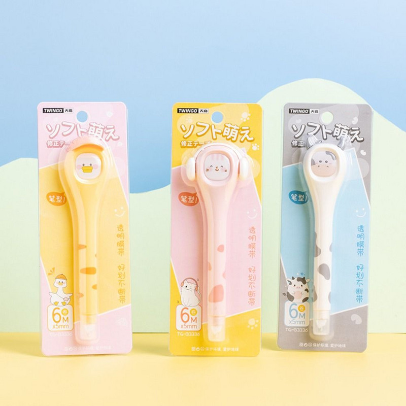 Irodaszerek Kreatív iskolai kellékek Toll alakjavító szalag hibajavító eszköz Nagyszemű fedőszalag írásjavító