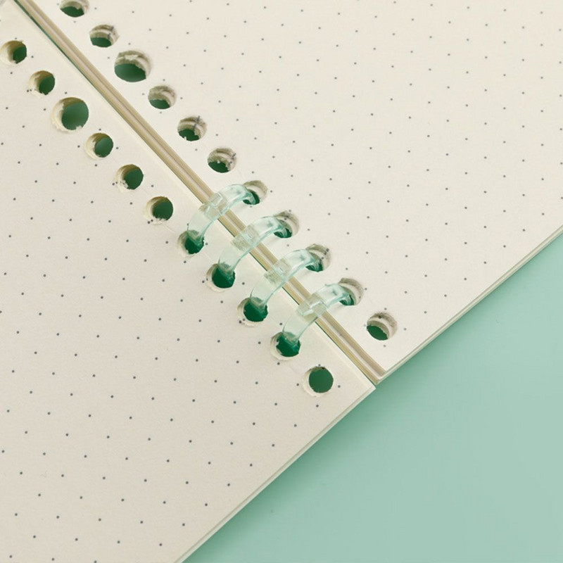 Άλμπουμ φωτογραφιών Ταξιδιωτικό Ημερολόγιο Στρογγυλός κύκλος για προγραμματιστές σημειωματάριων Loose Leaf Binder Δαχτυλίδια βιβλίου με 4 δακτυλίους Δέσιμο αγκάθια Χτένες