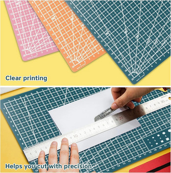 Νέο A4 A5 Double Side Craft Cutting Mat Cutting Board Sewing Pad Artist Carving Tools Handmade Crafts DIY Art Tool Props