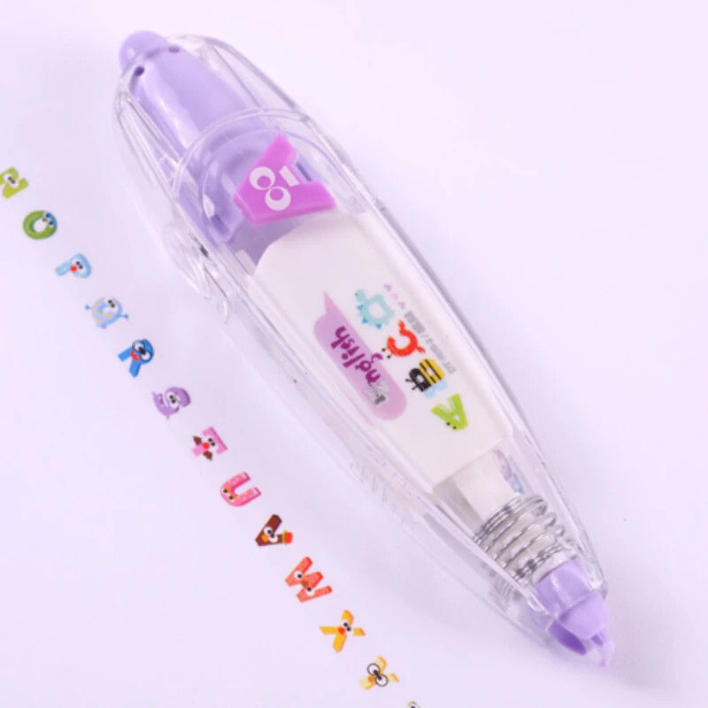 Γελοιογραφία Floral Pattern Τύπος Τύπος Διορθωτική Ταινίες Παιδική γραφική ύλη Τετράδιο Ημερολόγιο Διακοσμητικές ταινίες Χαρτί σχολικά είδη