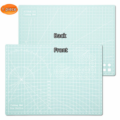 A4 formāta griešanas paliktnis manuāla darbvirsmas mākslas papīra griešanas griešanas nazis galds divpusējs lineāls griešanas dēlis PVC griešanas paklājs
