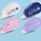 Mini kétoldalas ragasztópontok ragasztószalag barkács Kézimunka eszközök Iskolai írószer kellékek görgős szalag korrekciós szalag irodaszerek