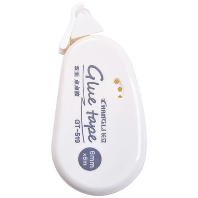 Mini kétoldalas ragasztópontok ragasztószalag barkács Kézimunka eszközök Iskolai írószer kellékek görgős szalag korrekciós szalag irodaszerek