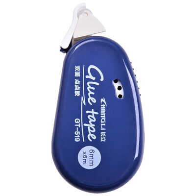 Mini kétoldalas ragasztópontok ragasztószalag barkács Kézimunka eszközök Iskolai írószer kellékek görgős szalag korrekciós szalag irodaszerek