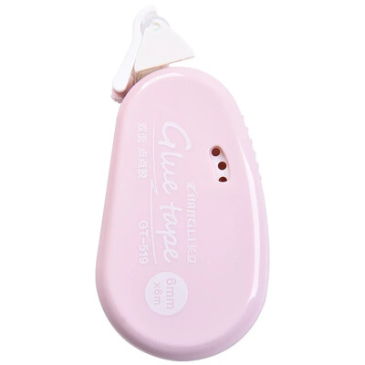 Mini kétoldalas ragasztópontok ragasztószalag barkács Kézimunka eszközök Iskolai írószer kellékek görgős szalag korrekciós szalag irodaszerek