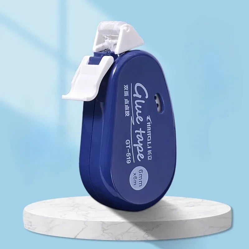 Mini kétoldalas ragasztópontok ragasztószalag barkács Kézimunka eszközök Iskolai írószer kellékek görgős szalag korrekciós szalag irodaszerek