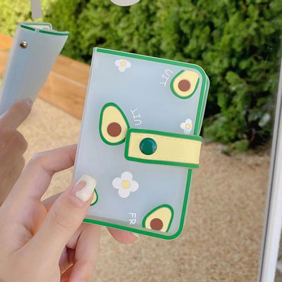 Mini fotóalbum 20 zsebes 3 hüvelykes Instax album PVC fotókártya tartó női személyi igazolvány hitelkártya tartó iratgyűjtő