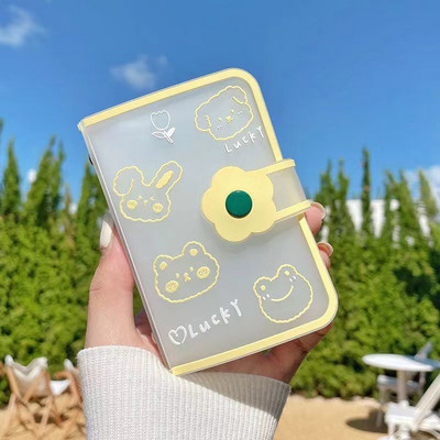 Mini fotóalbum 20 zsebes 3 hüvelykes Instax album PVC fotókártya tartó női személyi igazolvány hitelkártya tartó iratgyűjtő