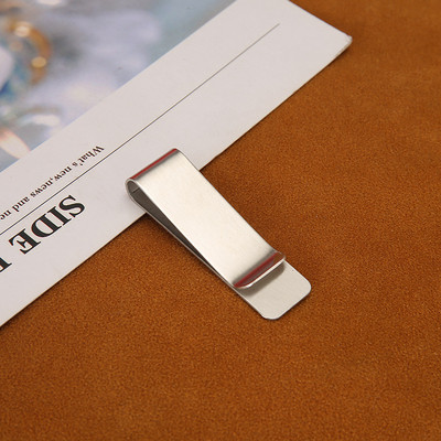 1db Fém ceruzakapocs Jegyzetfüzet Napló Jegyzettömb Oldalkapcsok Könyvjelző Papírkapcsok Iskolai kellékek