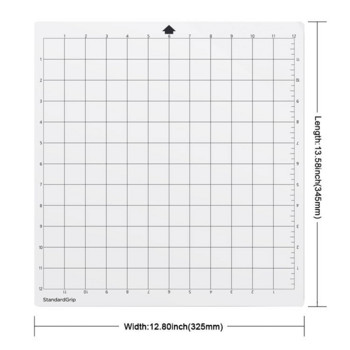 3 бр. Подложка за рязане StandardGrip за Silhouette Cameo 4/3/2/1 (Размери: 12 инча X 12 инча) Преносима резервна подложка за рязане Cameo Silhouette