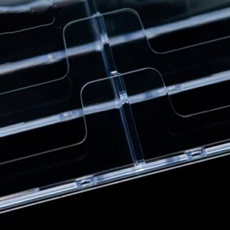 Akrüülist läbipaistev töölaua visiitkaardihoidja Asetage kaardihoidja riiulikarp