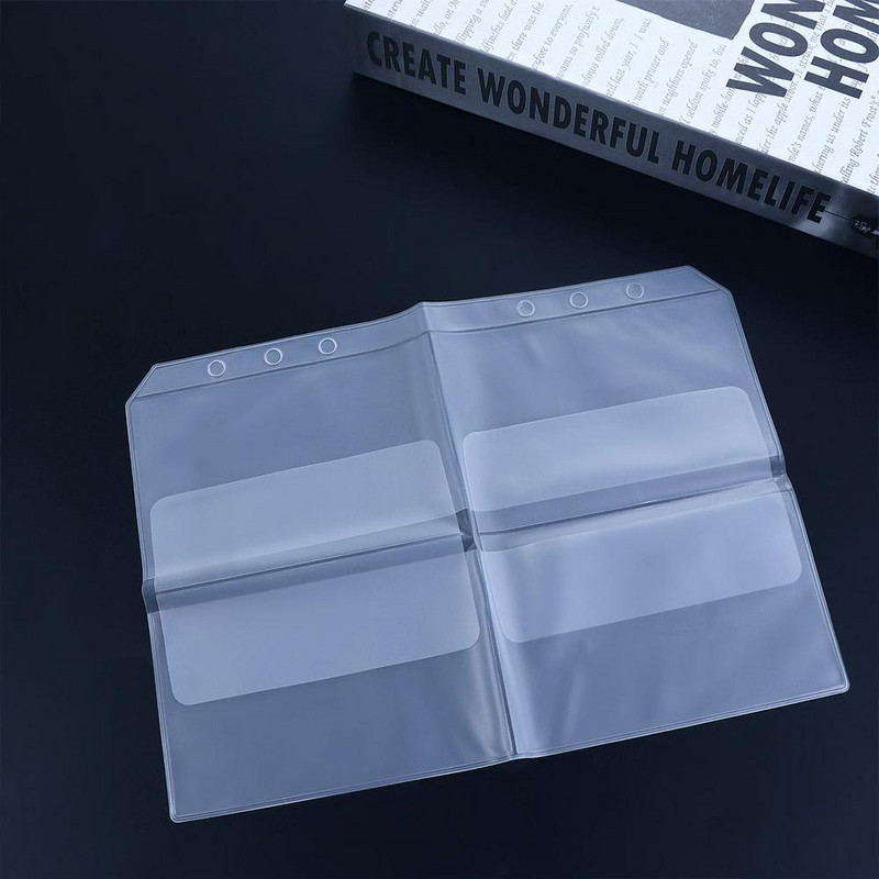 Kártyarendező Napló Jegy tárolása irattartó Irattartó zsebek Irattartó mappák Irattartó zacskók PVC notebook tasakok