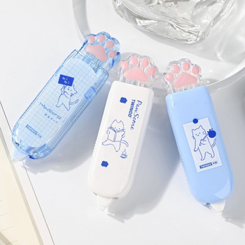 Push Correction Tape Pen Τύπος Cute Cat Claw Φορητά προμήθειες μαθητών Όμορφα