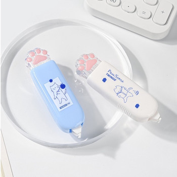 Push Correction Tape Pen Τύπος Cute Cat Claw Φορητά προμήθειες μαθητών Όμορφα