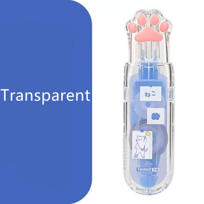 Push Correction Tape Pen Τύπος Cute Cat Claw Φορητά προμήθειες μαθητών Όμορφα
