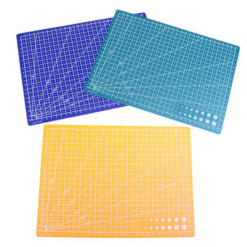 PVC30*22cm A4 Grid Lines Self-healing cutting Mat Craft Card υφασμάτινη δερμάτινη χάρτινη σανίδα DIY Εργαλεία Ξυλουργικά χαλάκια Χειροποίητα χαλάκια