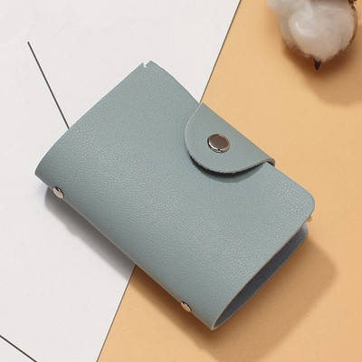 Muška osobna iskaznica Prijenosni novčanik Multi-card bit Mini torbica Držač kreditne poslovne kartice Torba za kartice PU kožna torbica za kartice 24 bita