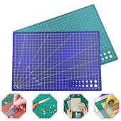 A3 A4 A5 PVC griešanas paklājs griešanas dēlis darbagalds savārstījums šūšanas rokasgrāmata DIY nazis gravēšana Divpusējs spilventiņš ādas amatniecības rīks