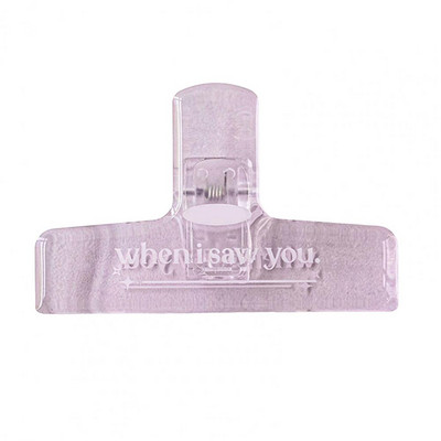 Könnyű, csúszásmentes dokumentumbilincs Széles körben használható jegyzettartó Irodai kompakt jegyzettartó