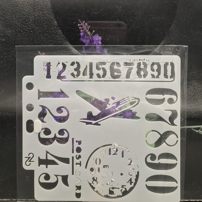 13 cm-es négyzetes textúra blokk barkácsolás rétegező sablonok falfestés album színező dombornyomott album dekoratív kártya sablon