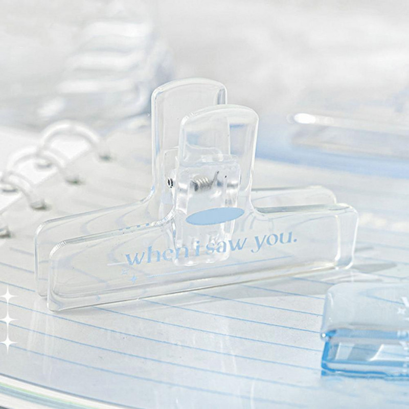 Stabil bilincs Kényelmes irodai kompakt jegyzettartó Sorjamentes dokumentumbilincs Repedésmentes iskolai kellékek