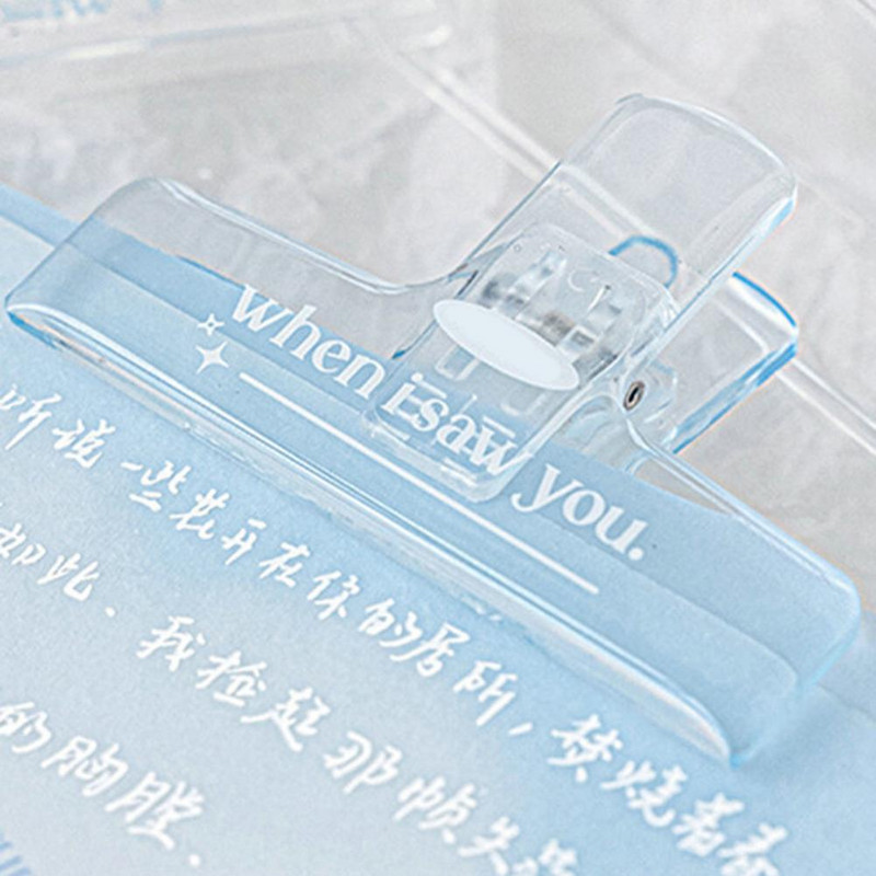 Stabil bilincs Kényelmes irodai kompakt jegyzettartó Sorjamentes dokumentumbilincs Repedésmentes iskolai kellékek