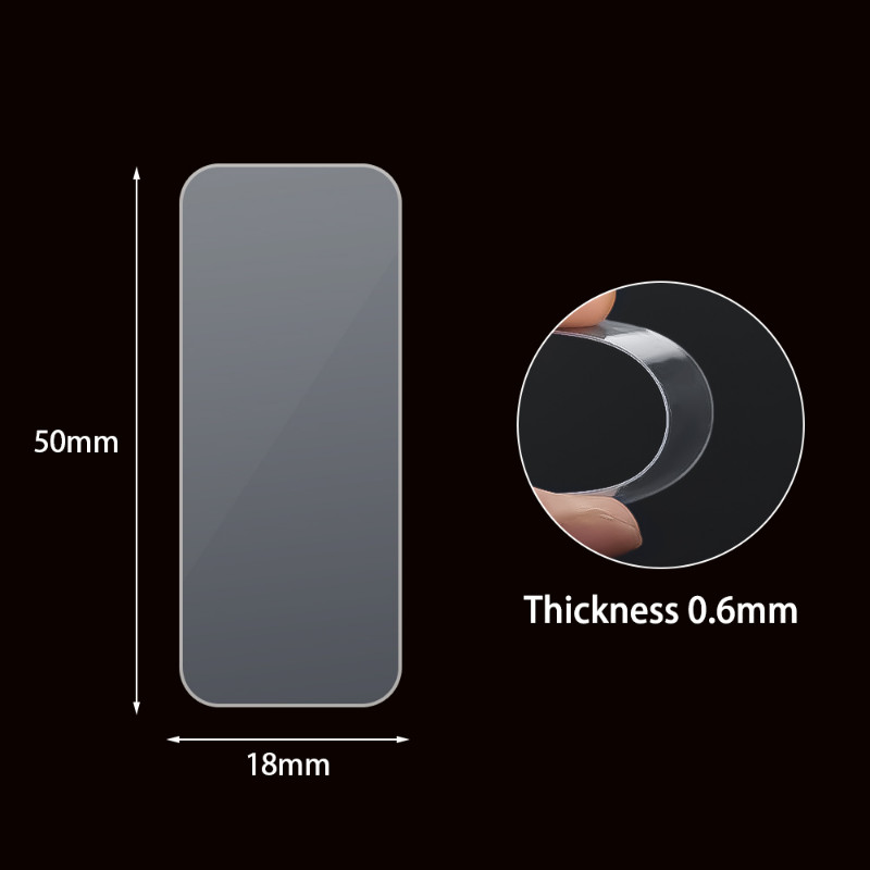 Αυτοκόλλητες ταινίες διπλής όψης Διαφανείς χωρίς σήμανση Ταινίες ισχυρής πρόσφυσης Εύκολες στην κοπή Ταινίες διπλής όψης υψηλής κόλλας