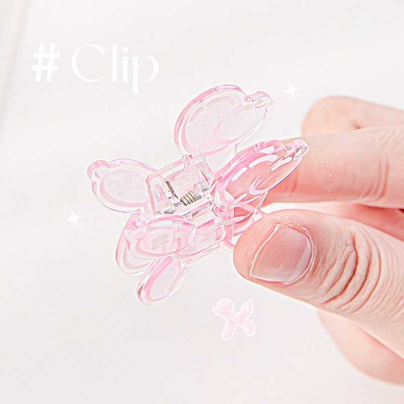 Mr. Paper 4 Design Ακρυλικό κλιπ Πρακτική διαφανής κόλλα που στάζει πεταλούδα σχήματος πεταλούδα Πολυλειτουργική κορεάτικη γραφική ύλη