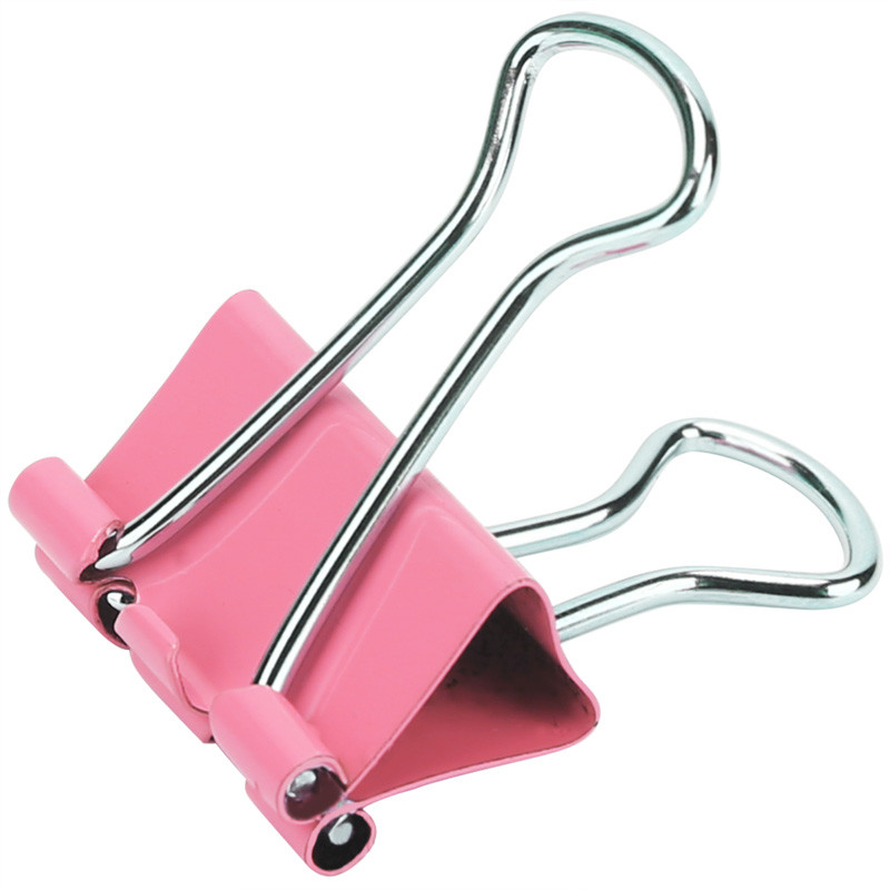 4 vnt Deli 25 mm spalvoto metalo segtuvų segtukai maži įrišimo žymės Biuro reikmenys mokinių knygų aplankams namų dekoravimo įrankis