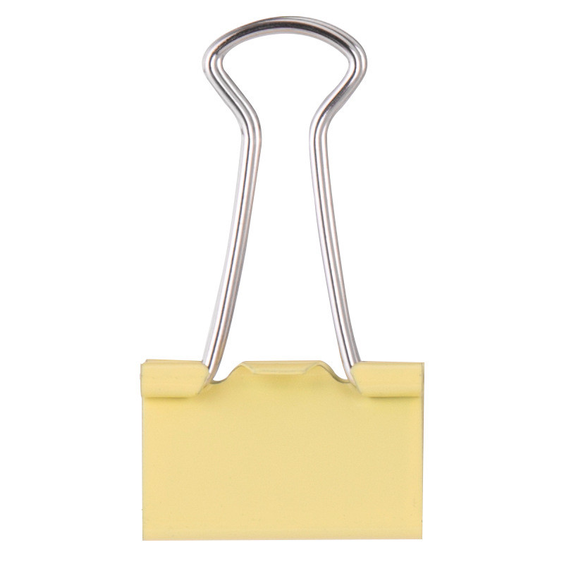 4 vnt Deli 25 mm spalvoto metalo segtuvų segtukai maži įrišimo žymės Biuro reikmenys mokinių knygų aplankams namų dekoravimo įrankis